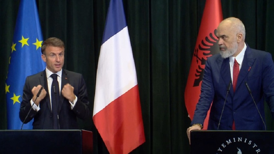 Macron: 600 mln euro mbeshtetje nga Franca per projekte deri ne 2027